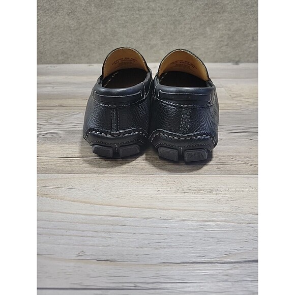 GH Bass Monte Mens Penny Loafer Black 8.5 Drivers Leather EXCELLENT - Picture 4 of 16